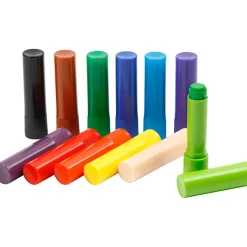 Soft Color Stick, 6,5 g, L: 8 cm, ass. farver, 12stk.