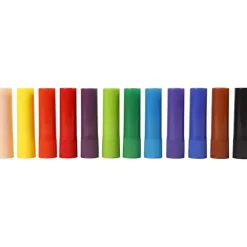 Soft Color Stick, 6,5 g, L: 8 cm, ass. farver, 12stk.
