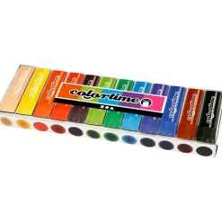 Soft Color Stick, 6,5 g, L: 8 cm, ass. farver, 12stk.