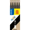 Sort refill til Pilot Frixion Clicker 0,7 mm - Sæt med 6 stk