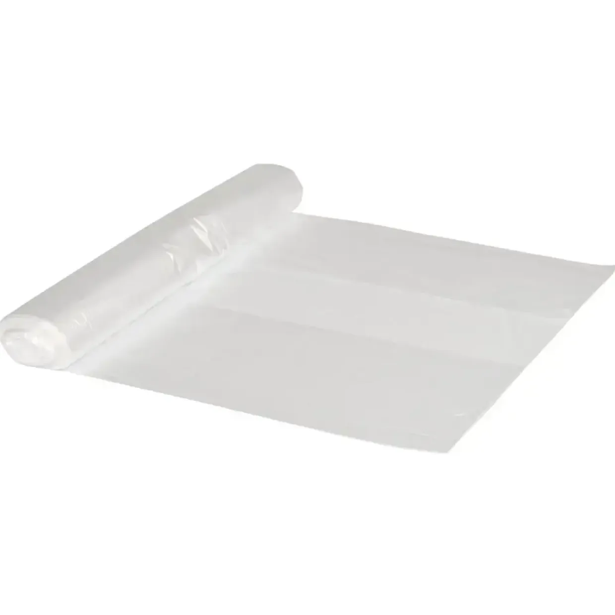 Spandepose klar HDPE virgin 60x83cm med stjernebund 50 L - 40 stk pr rulle - 15 ruller