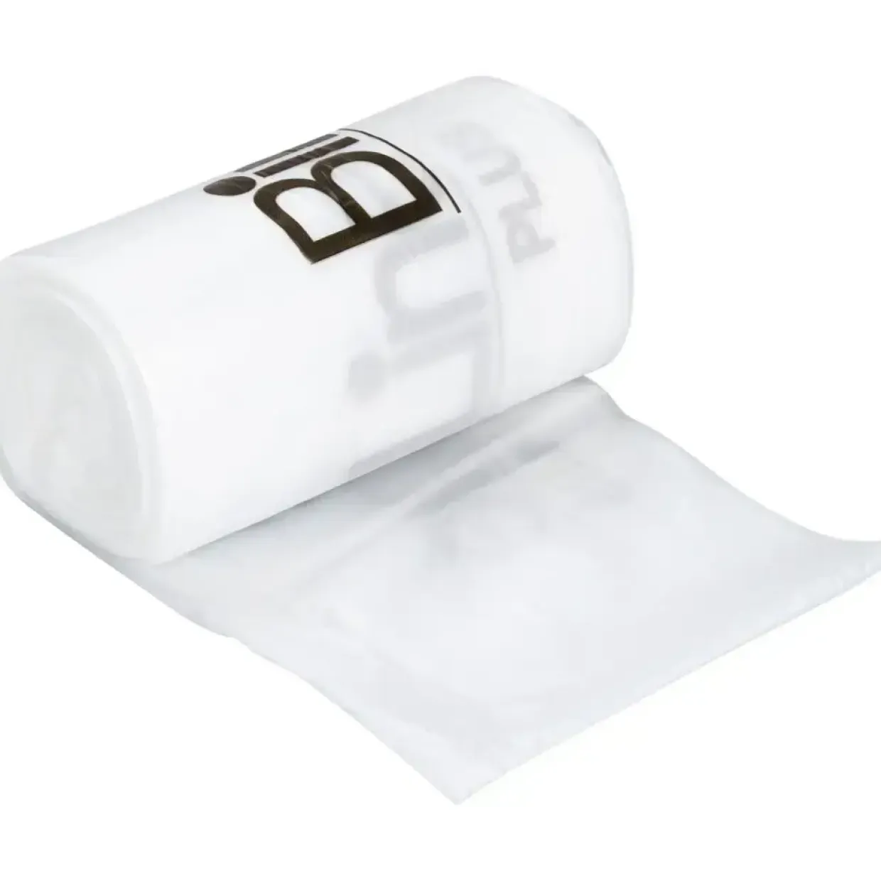 Spandepose med stjernebund, ABENA Bin-Line Plus, 20 l, klar, LLDPE/virgin, 38,5x77,5cm - 36 ruller