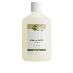 Specialsæbe, Derma Helse, 100 ml, til sårvask, uden farve og parfume