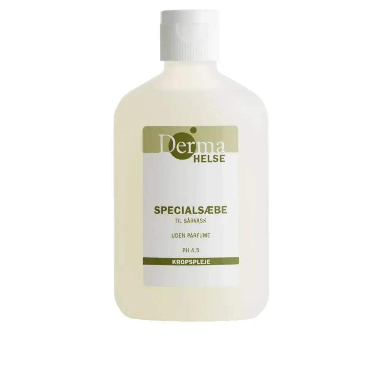 Specialsæbe, Derma Helse, 100 ml, til sårvask, uden farve og parfume