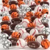 Sportsperler – 11–15 mm – Hulstr. 3–4 mm – Assorterede farver – 45 g – ca. 55 stk