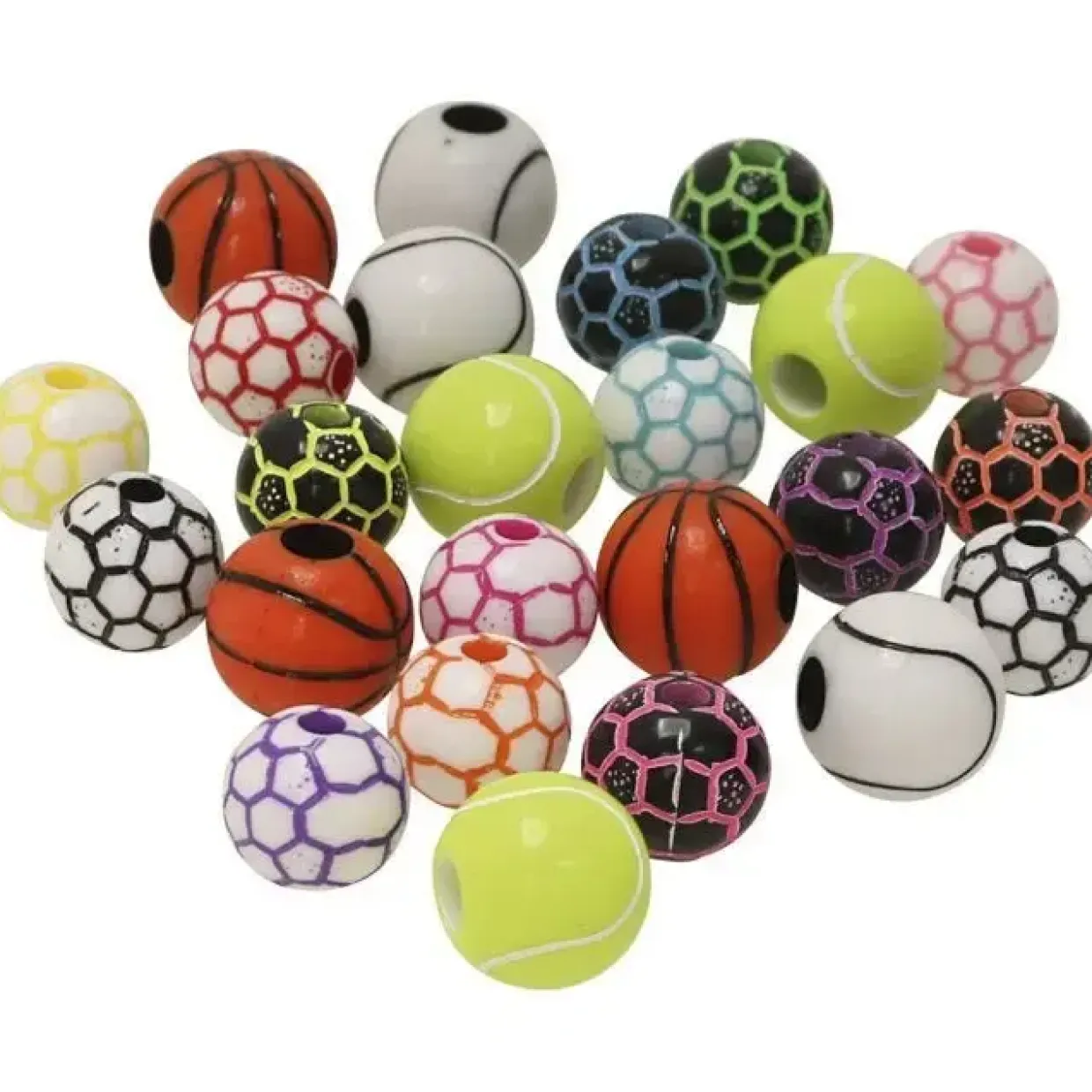 Sportsperler - 10/11 mm - Hulstr. 1,5/3 mm - 270 g