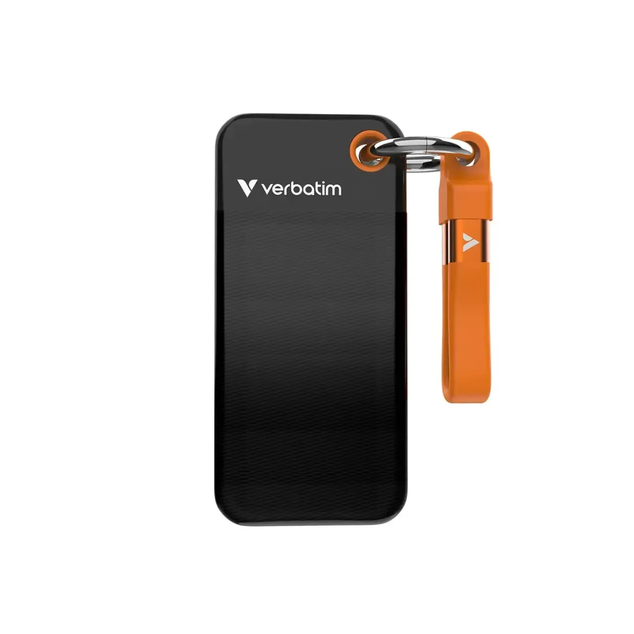 SSD - Verbatim Pocket 2TB - USB 3.2 Gen 2 - Sort/Orange