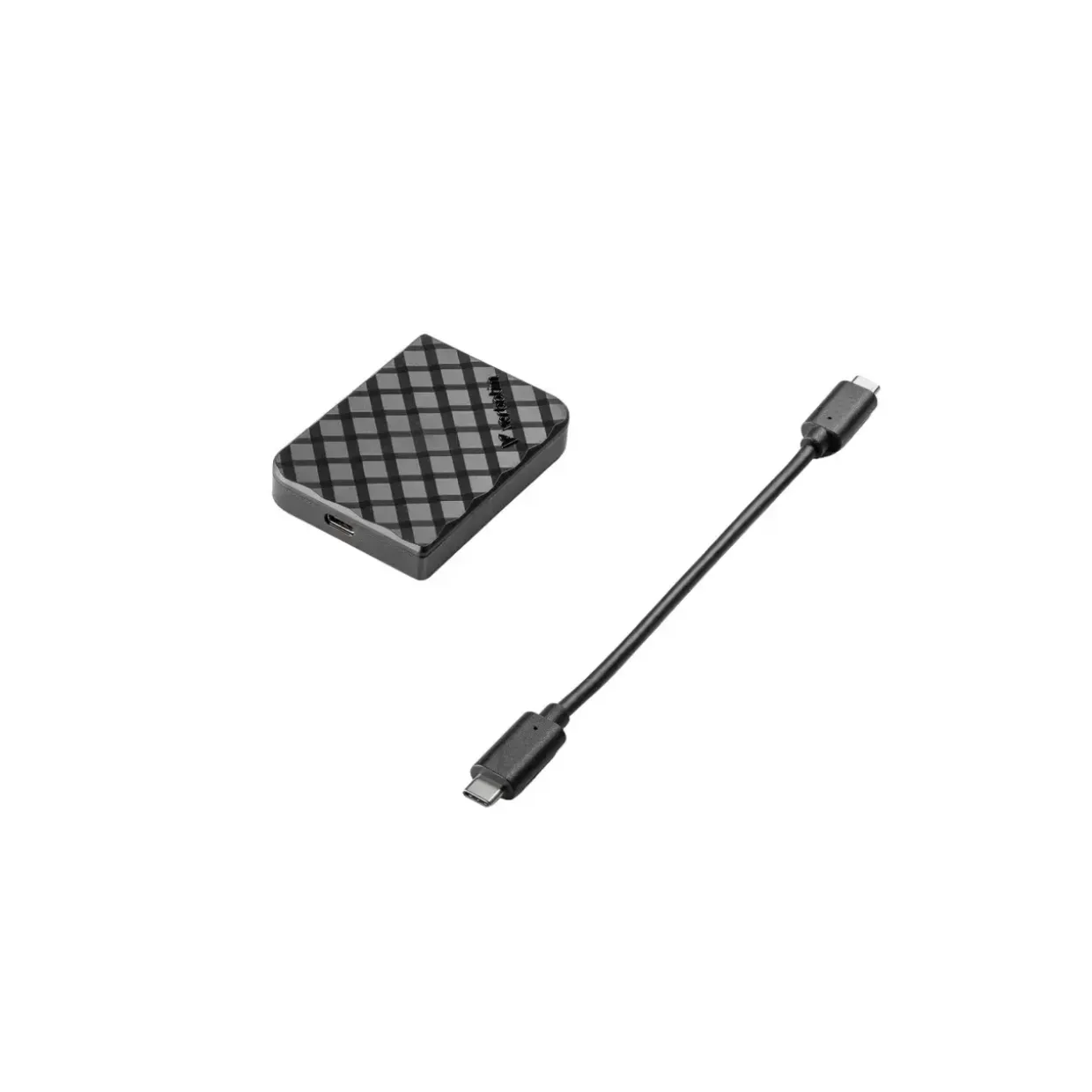 SSD - Verbatim Store 'n' Go Mini Diamond - 1TB - USB-C - Sort