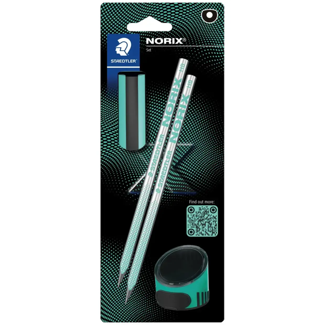 Staedtler Blyant Norix HB sæt grøn blister (4)