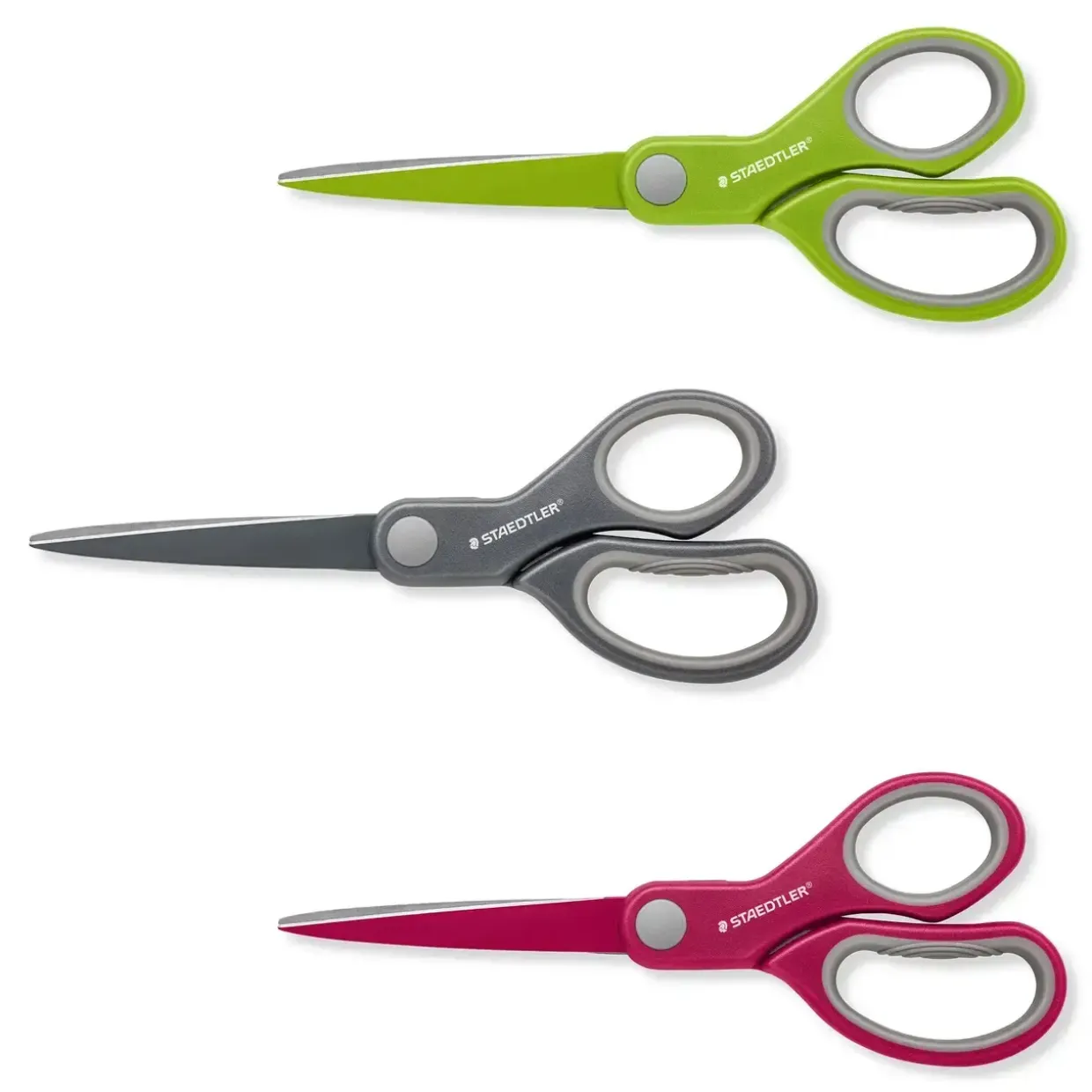Staedtler Børnesaks Noris 17cm ass blister - Køb minimum 12 stk.