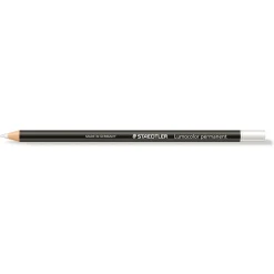 Staedtler Marker Lumocolor Perm glasochrom vandfast hvid - Køb minimum 12 stk.