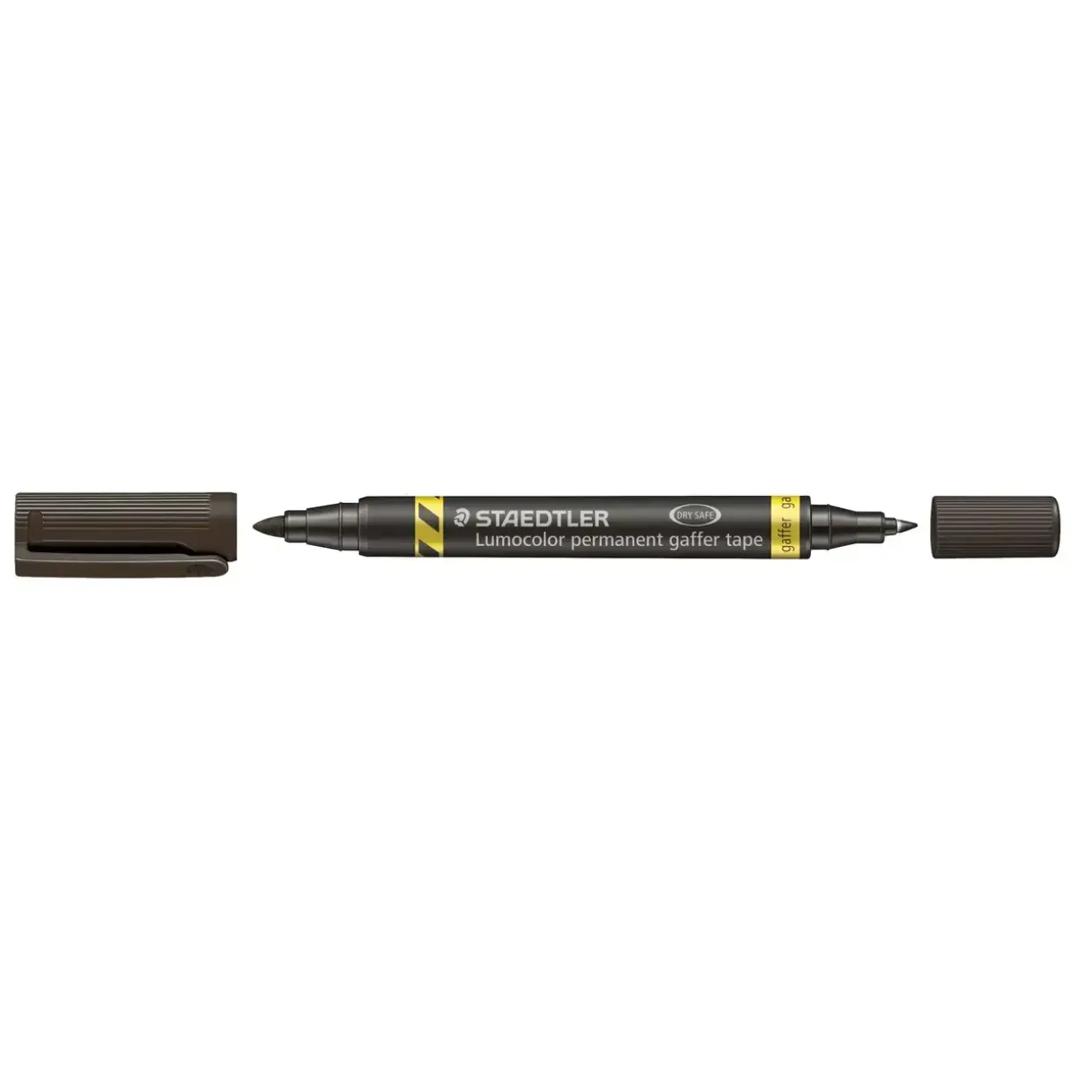 Staedtler, Permanent Marker, Lumocolor Duo, 1,0/0,6mm - Sort