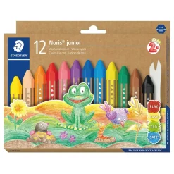 Staedtler Voksfarver Noris Junior ass (12)