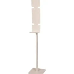 Stander, hvid, til hånddesinfektions touchfree dispenser fra Abena, Deb, Gojo og Purell