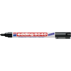 10 stk Marker Edding 8040 Laundry sort stregbr. 1mm