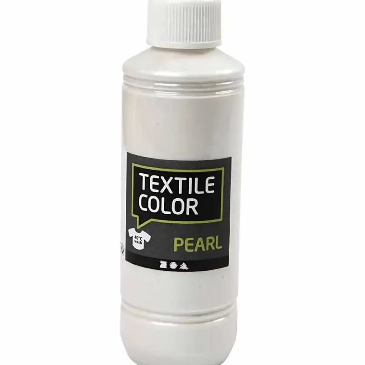 Stof farve Textile Color, base, pearl, 250ml