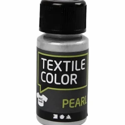 Stof farve Textile Color, sølv, pearl, 50ml