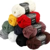 Stofgarn, L: 35 m, ass. farver, 10x100g