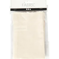 Stofpose - Lys natur - 10 x 15 cm - 4 stk.