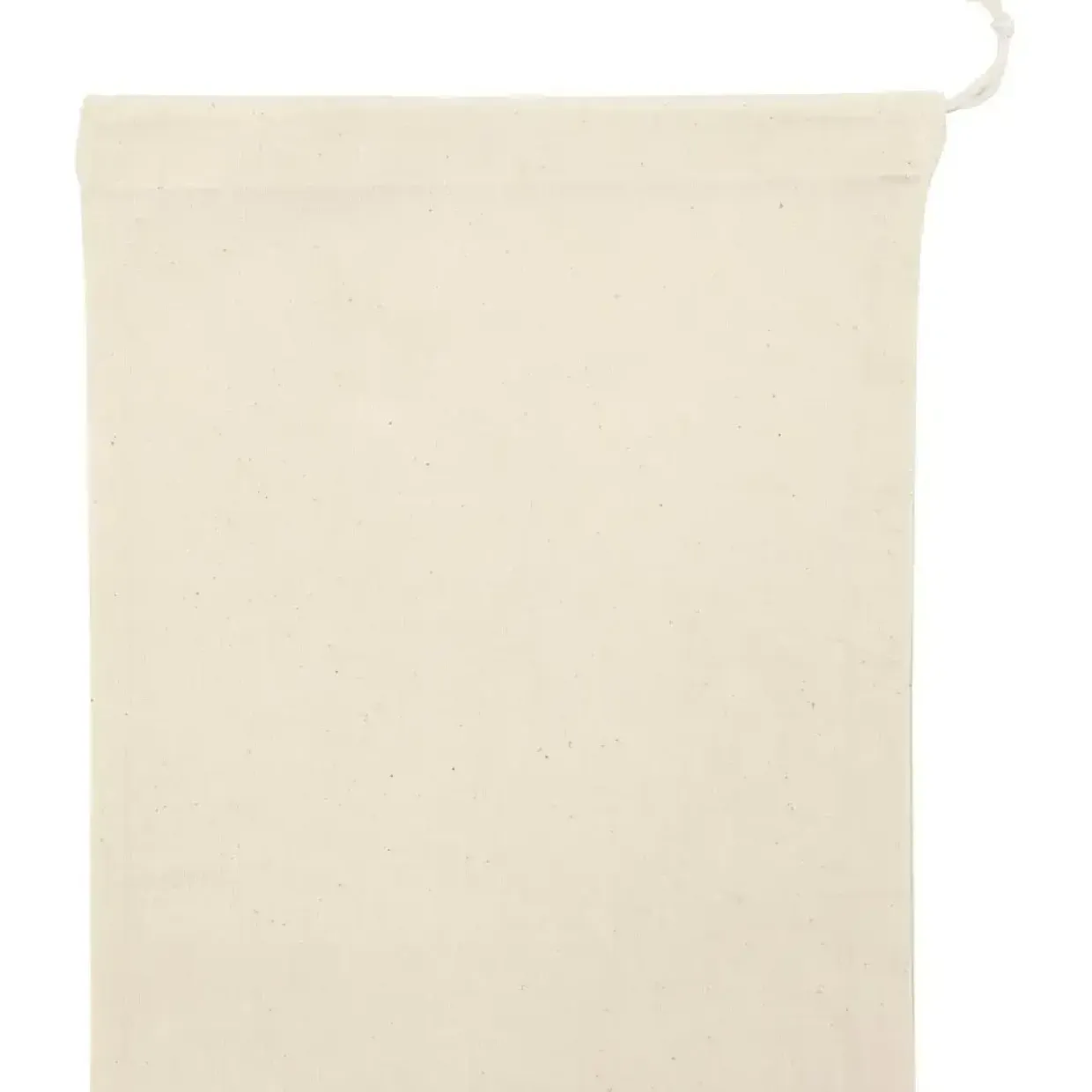 Stofpose, str. 21x25 cm, 110 g, lys natur, bomuld, 5 stk./ 1 pk.