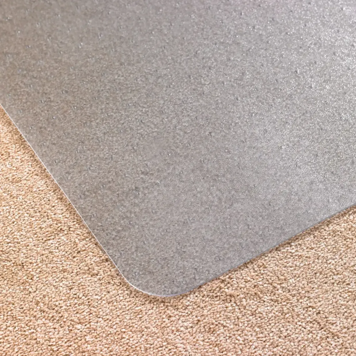 Stoleunderlag Floortex Advantage Budget PVC 116x150 cm med pigge