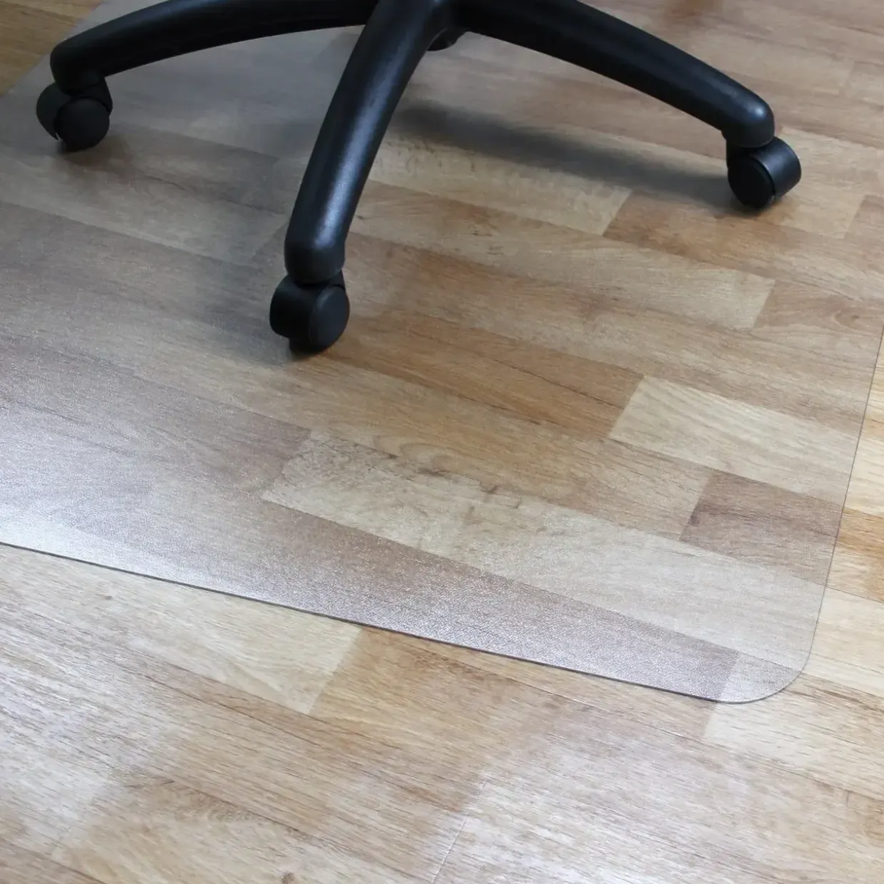Stoleunderlag Floortex Advantage Budget PVC 116x150 cm uden pigge