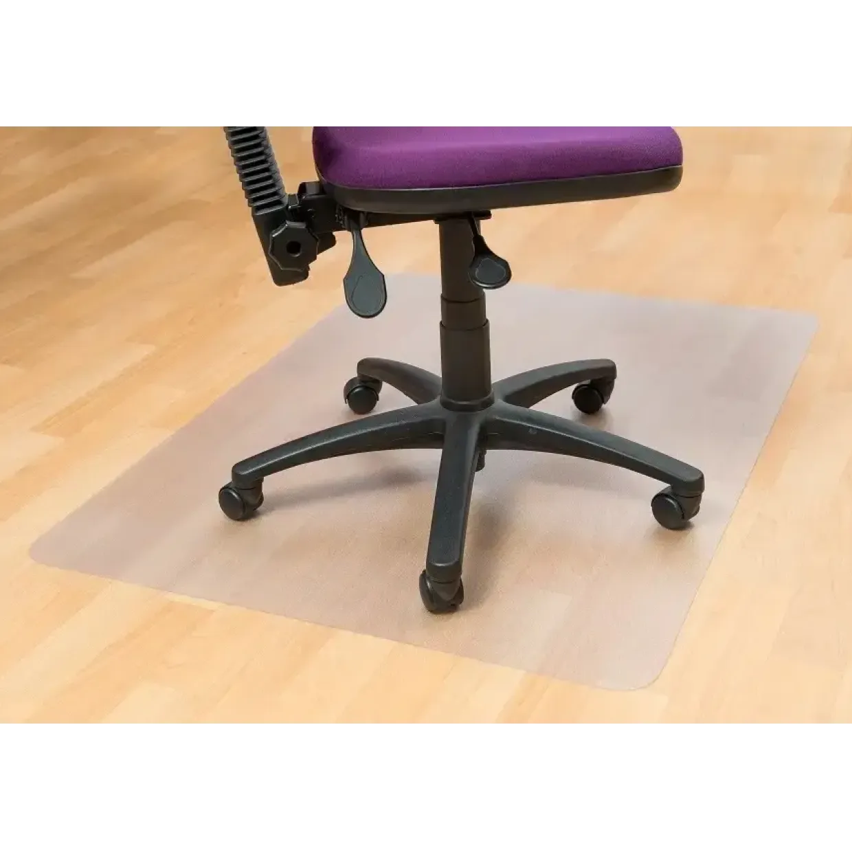Stoleunderlag - Floortex Advantage Budget - PVC - 90x120 cm - Uden pigge