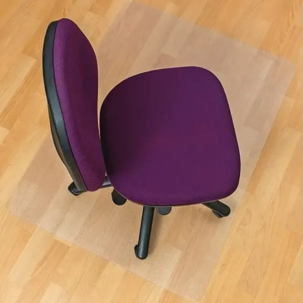 Stoleunderlag - Floortex Advantage Budget - PVC - 90x120 cm - Uden pigge