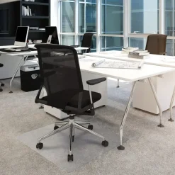 Stoleunderlag Floortex Budget Advantage PVC 116x150 cm med pigge *RESTSALG*