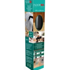 Stoleunderlag Floortex PVC 90x120 cm uden pigge retail boks