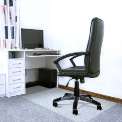 Stoleunderlag Floortex Ultimat PC 116x116 cm med pigge - Køb minimum 6 stk.