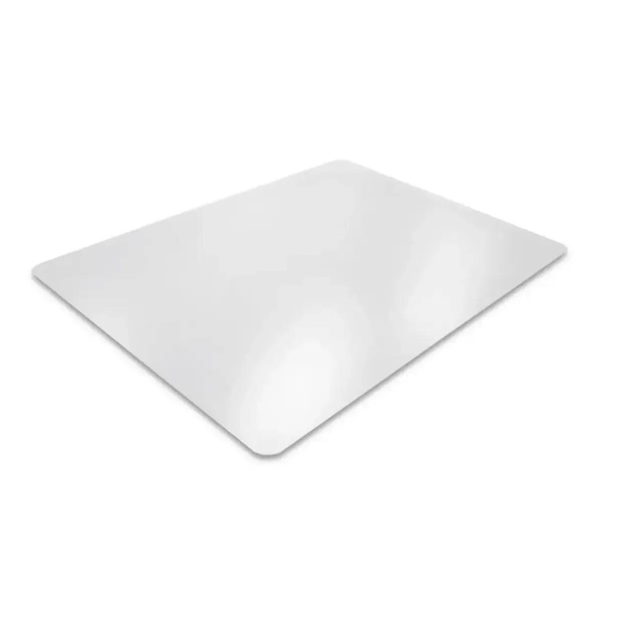 Stoleunderlag - Floortex Valuemat PVC 90x120 cm - Rektangulær - Transparent - Uden pigge