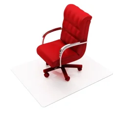Stoleunderlag uden pigge - Floortex Ultimat PC - 116x200 cm
