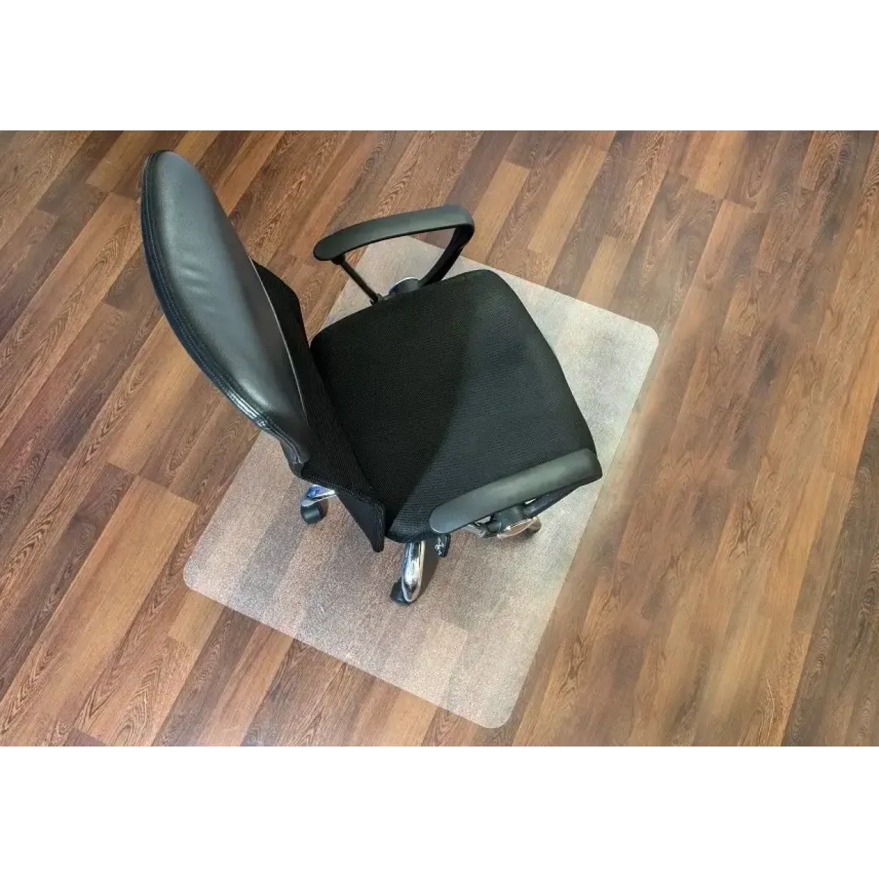 Stoleunderlag uden pigge - Floortex Ultimat PC - 116x200 cm