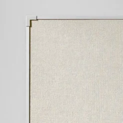 Stor opslagstavle 250 x 120 cm med aluramme Lintex Boarder - Naturstof