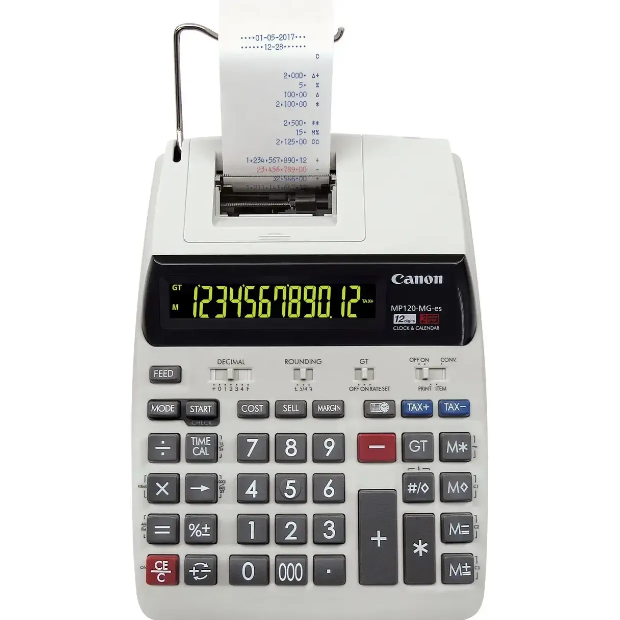 Strimmelregner - Canon MP120-MG-ES II - 12 cifre - AC strøm