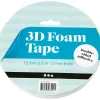 Stærk dobbeltklæbende tape - 12 mm x 5 m
