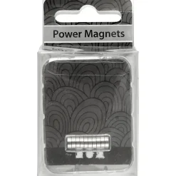 Stærke magneter dia. 5 mm tykkelse 2 mm - 10 stk.