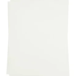 Strygemærker Transferark 21,5x28 cm hvid til lyse og mørke tekstiler - 3 ark