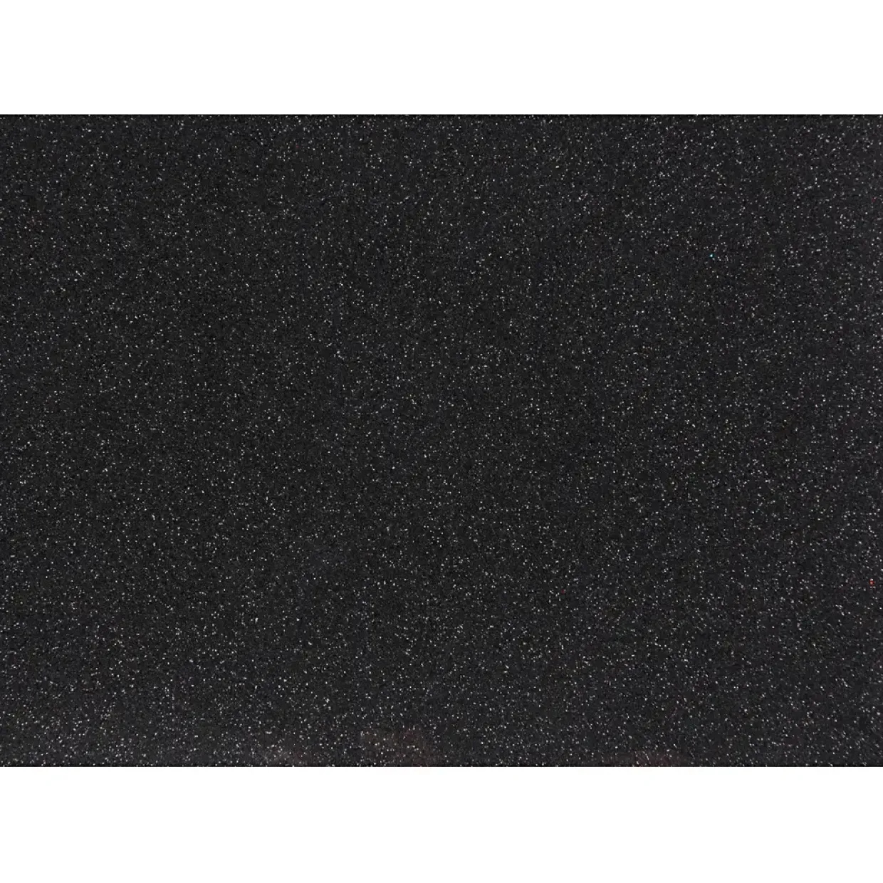 Strygestof, A5 14,8x21 cm, sort, glitter, 1ark