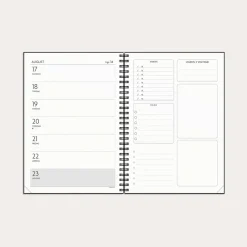 Studie Få det gjort A5 ugekalender - Spiral - Sort - 2026/2027 - Mayland - 27815400