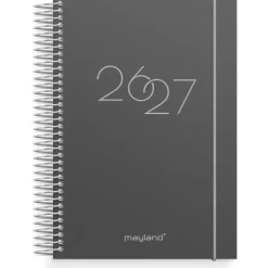 Studiekalender - Stor 178 x 137mm - Ugekalender - Tværf. - Sort - 2026/2027 - 27803000