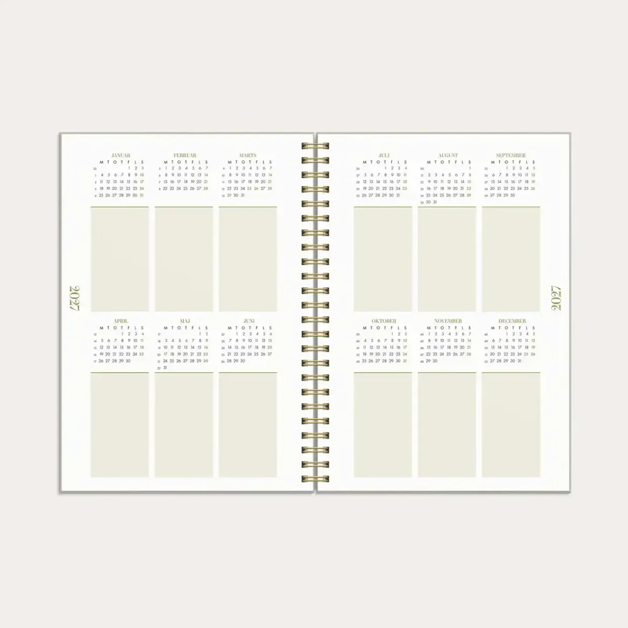 Studie Life Planner Essentials spiral A5 2026/2027 - 27815200