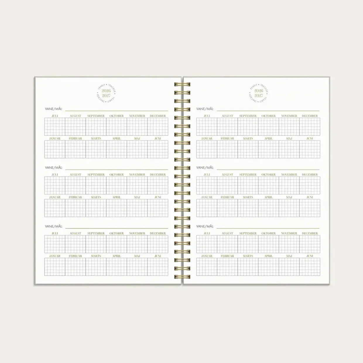 Studie Life Planner Essentials spiral A5 2026/2027 - 27815200