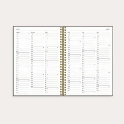 Studie Organizer & Notes A5 ugekalender design spiral 2026/2027 - 27815700