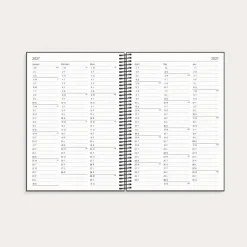 Studie Organizer & Notes A5 ugekalender sort spiral 2026/2027 - 27815710