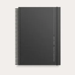 Studie Organizer & Notes A5 ugekalender sort spiral 2026/2027 - 27815710