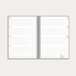 Studie Organizer & Notes A5 ugekalender sort spiral 2026/2027 - 27815710