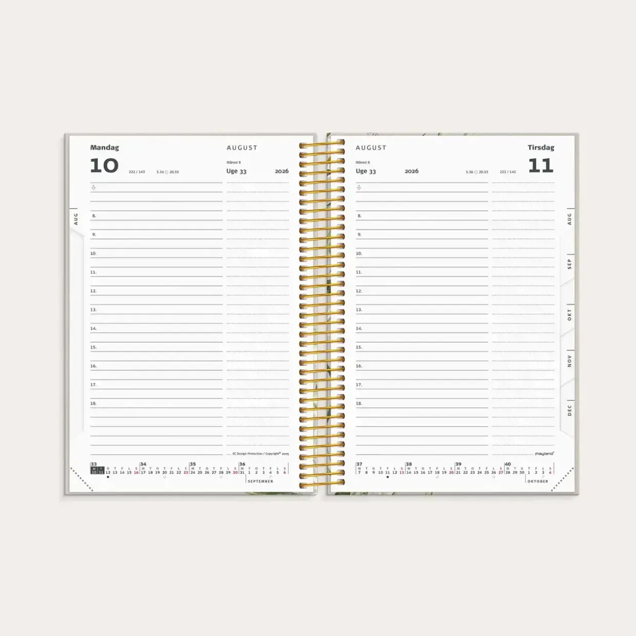 Studie Stor Story dagkalender 179 x 145mm spiral 2026/2027 - 27804010