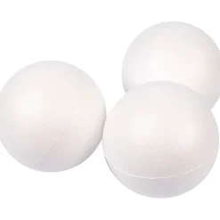 Styropor kugle diameter 10 cm - 25 stk.